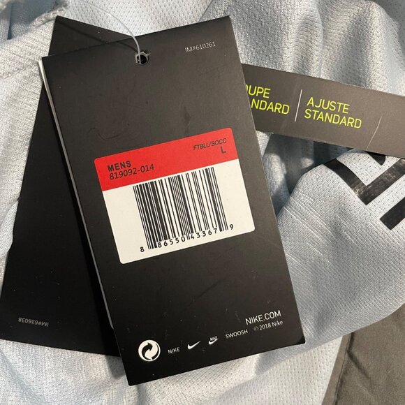 NEW Nike Kylian Mbappe Paris Saint-Germain 2018/2019 Away Jersey Size L - Picture 4 of 9